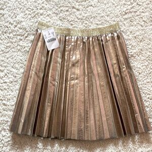 Crew cuts faux leather skirt size medium new with tags